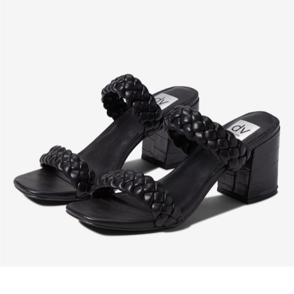 Dolce Vita braided block heels